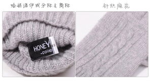 米可家冬季針織女士保暖純羊絨手套 時(shí)尚與溫暖的完美結(jié)合